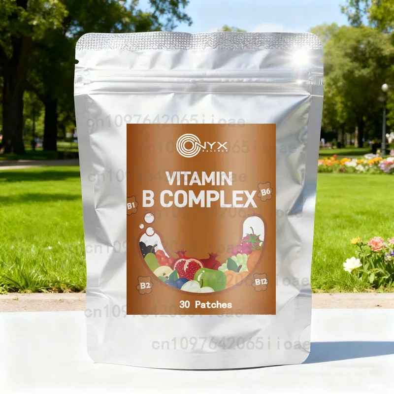 Health Wellness Energy - 8-in-1 비타민B 복합체 경피 패치 에너지
