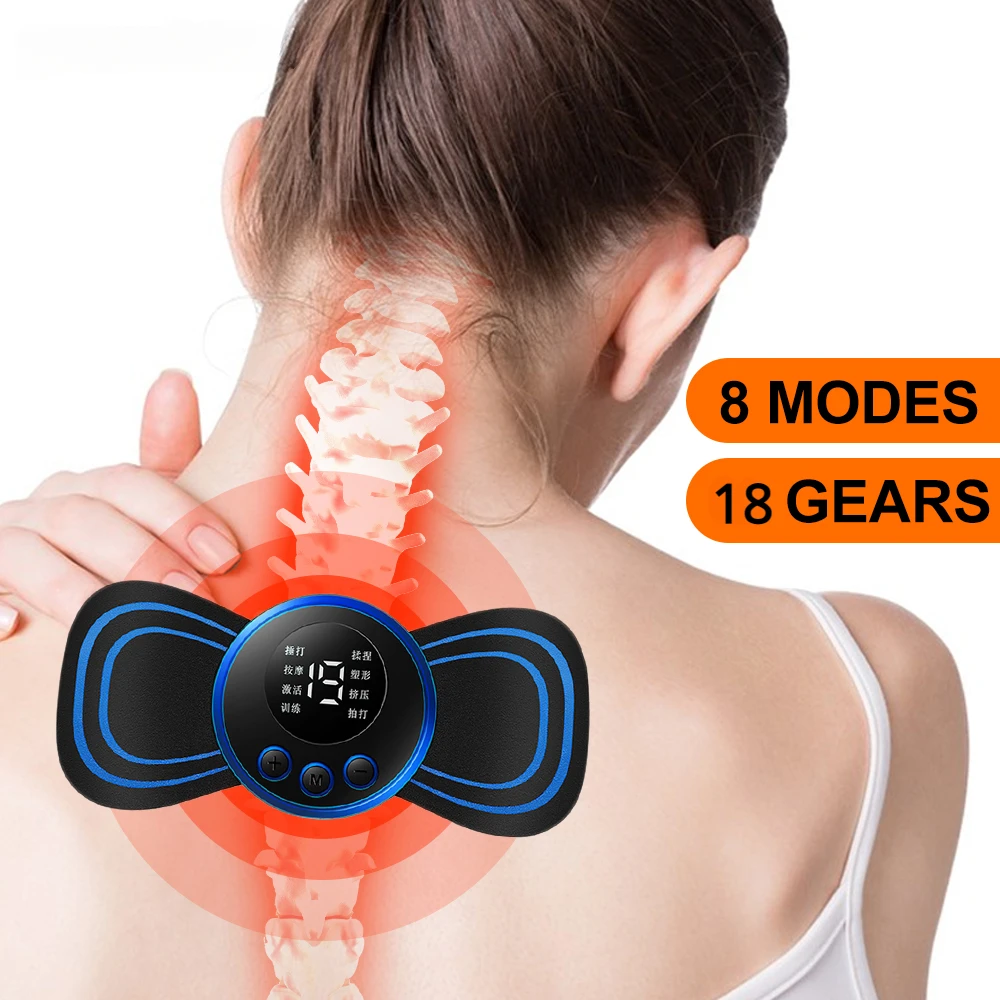 Ems Foot Massager - EMS 목 마사지 기계 미니 자궁