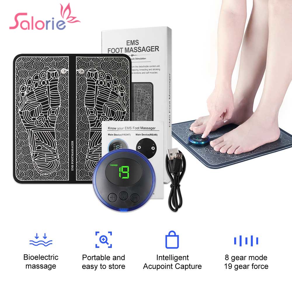 Ems Foot Massager - EMS 발 마사지 패드 물리 치료,