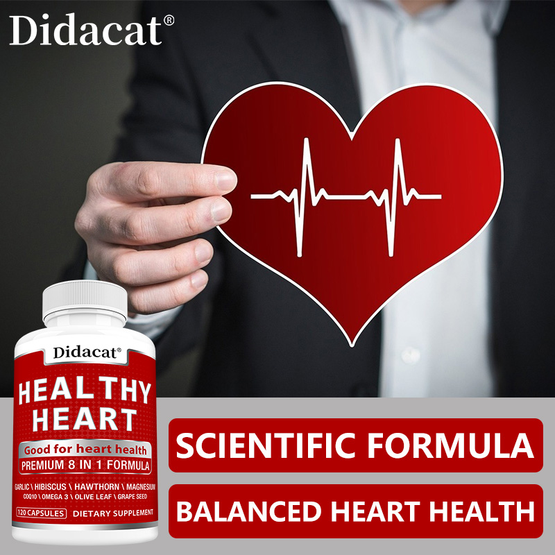 코큐텐, 오메가-3, 마늘, 올리브잎 등이 함유된 심장 - Health Wellness Energy 리뷰 및 가격