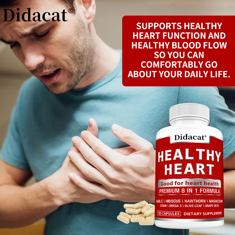 코큐텐, 오메가-3, 마늘, 올리브잎 등이 함유된 심장 - Health Wellness Energy 리뷰 및 가격