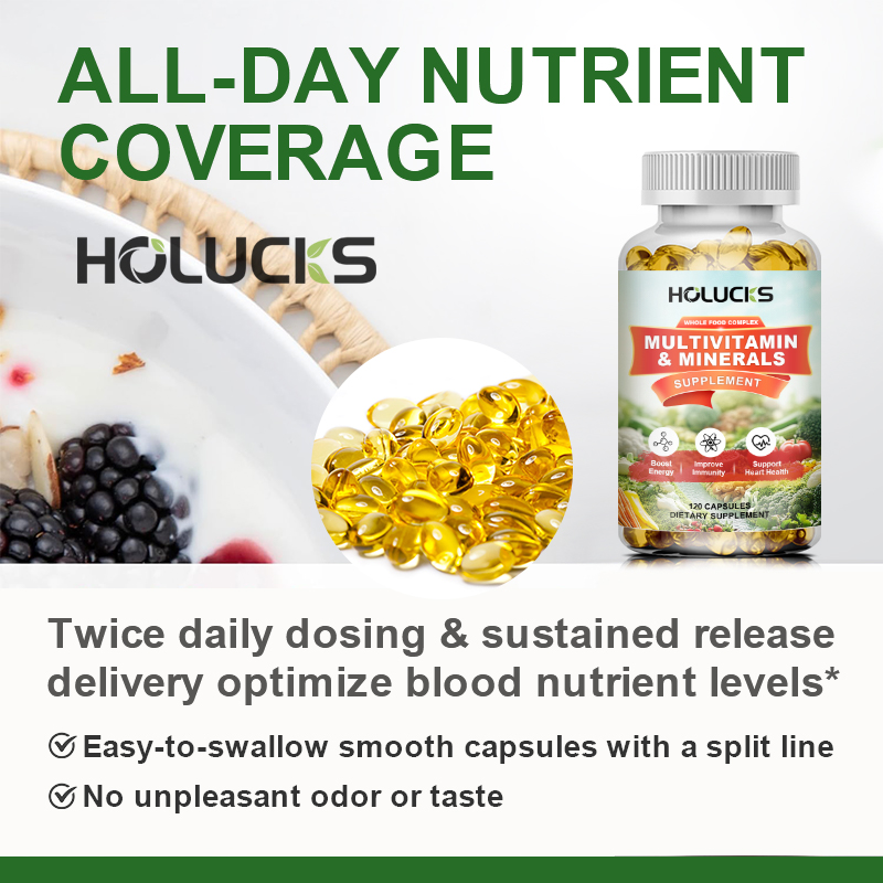 BOGO 무료 멀티비타민 & 미네랄 캡슐, 전체 식품  - Health Wellness Food 리뷰 및 가격