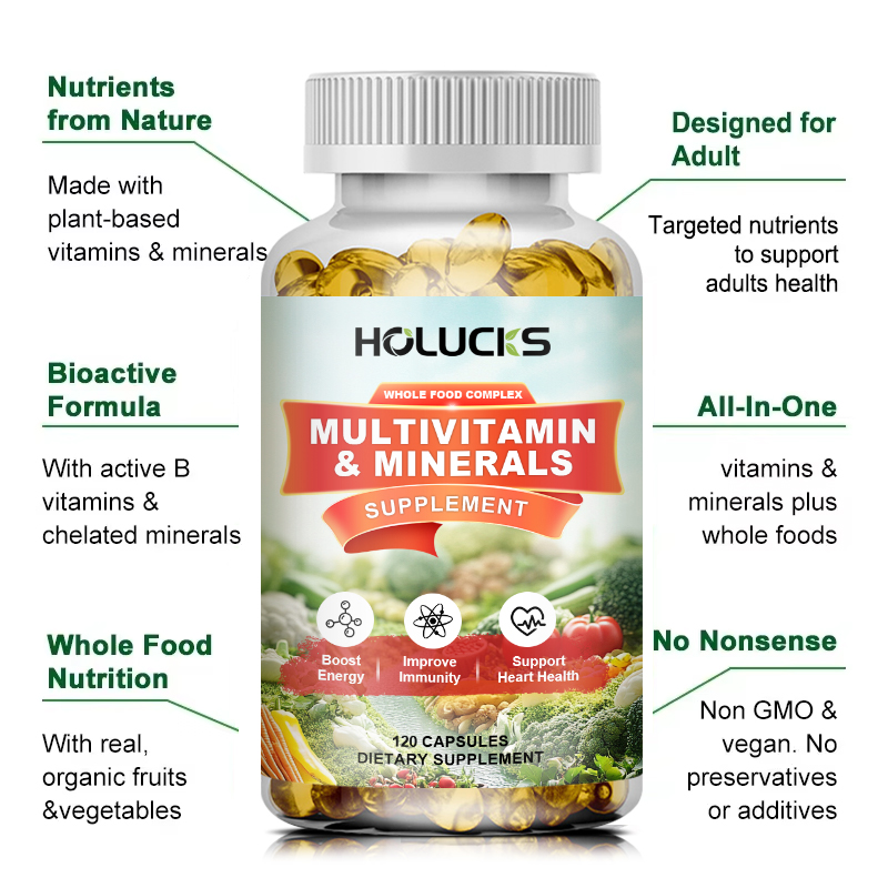 BOGO 무료 멀티비타민 & 미네랄 캡슐, 전체 식품  - Health Wellness Food 리뷰 및 가격
