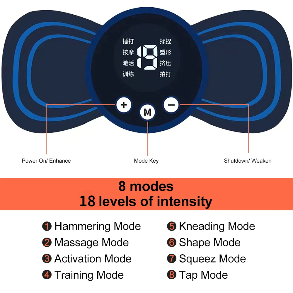 EMS 목 마사지 기계 미니 자궁 경부 근육 통증 완화 - Ems Foot Massager 리뷰 및 가격