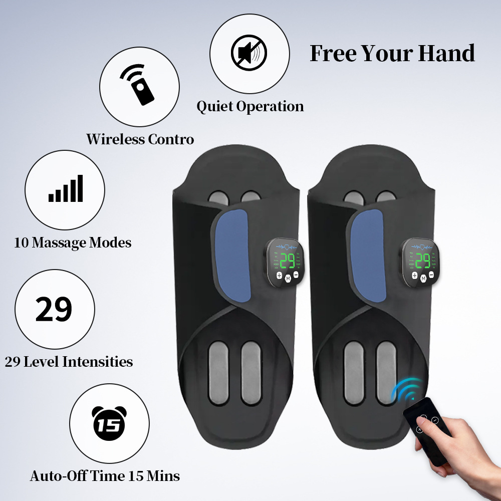 Ems 패드 근육 자극 마사지 전기 발 마사지 신발 발 - Ems Foot Massager 리뷰 및 가격