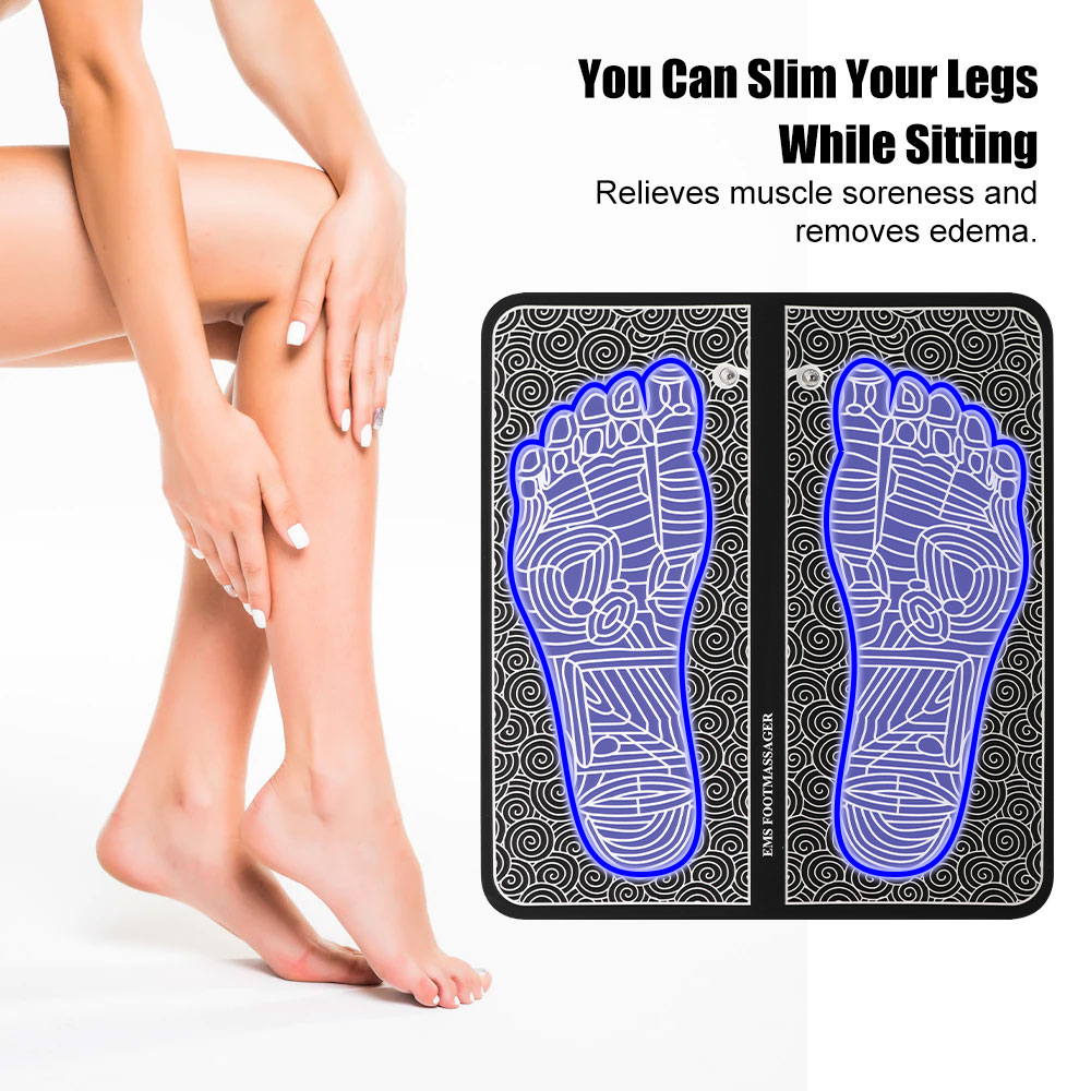 EMS 발 마사지 패드 물리 치료, 다방향 전기 마사지 - Ems Foot Massager 리뷰 및 가격