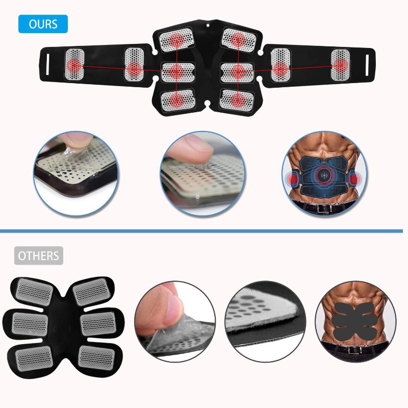지능형 피트니스 복근 패치 EMS 피트니스 기계 가정용 - Ems Foot Massager 리뷰 및 가격